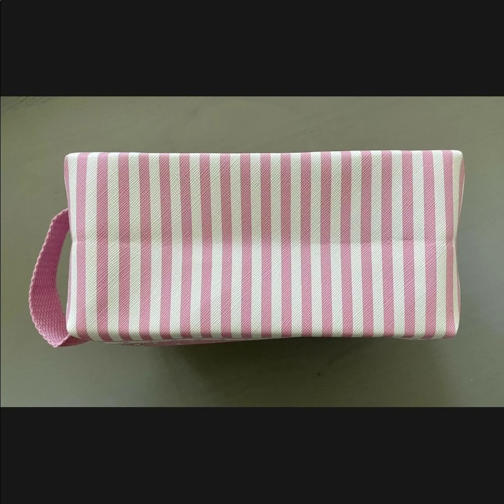 Hello Kitty Travel Pouch Bag NEW Faux Leather Zip School Pencil Case Cosmetic